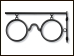 ロートアイアン看板、ロートステンレス看板　眼鏡、メガネ、めがね、メガネ店「CHIKYU-YA (地球屋)」様 