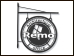 ロートアイアン看板、ロートステンレス看板　リフォーム・新築／設計会社「Remo リモ」 様